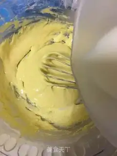 Make Bean box cake step 4