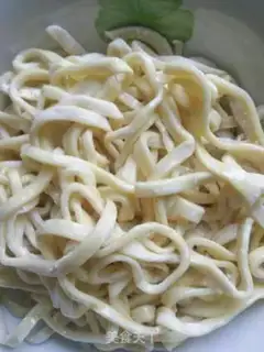 Make Bean bean noodle step 1