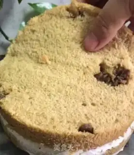 Make Christmas tree cake step 3