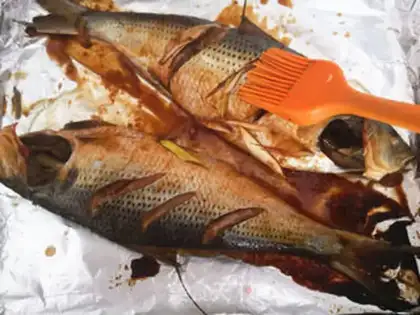Make Roasted mackerel step 8