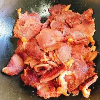 Make Dry pepper salt beef step 4