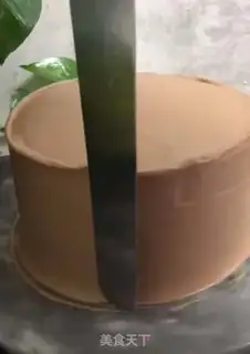 Make Christmas tree cake step 9