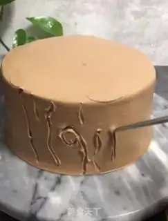 Make Christmas tree cake step 10