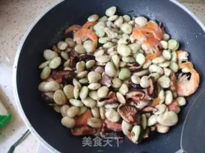 Make Shrimp rice step 1