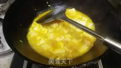 Make Crab butter tofu step 7