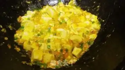 Make Crab butter tofu step 9