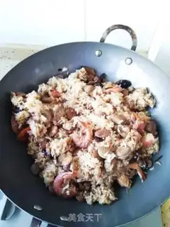 Make Shrimp rice step 4