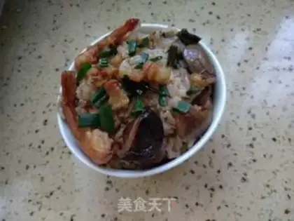 Make Shrimp rice step 5