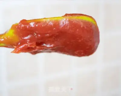 Make "Red fruit mountain cake." step 8