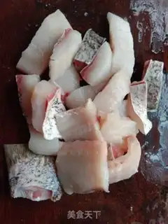 Make Puffy sour fish step 1