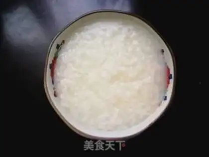 Make Shrimp congee step 1