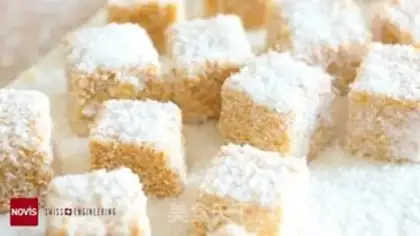 Make Halloween coconut pumpkin dessert step 9