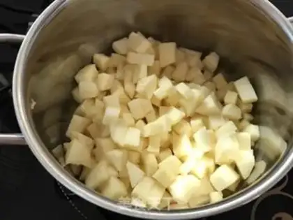 Make Applecake step 0