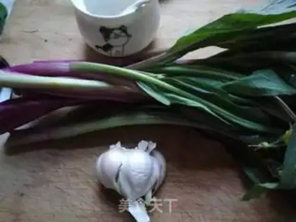 Make Garlic moss step 1