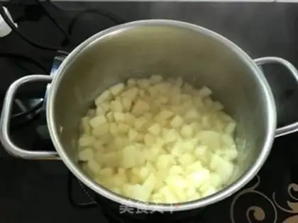 Make Applecake step 1