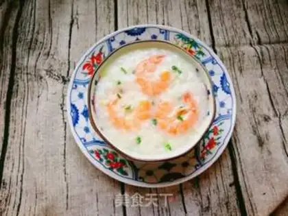 Make Shrimp congee step 8