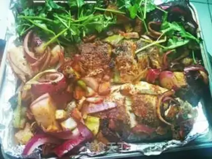 Make Roasted mackerel step 9