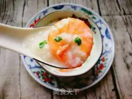 Make Shrimp congee step 10