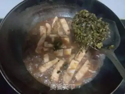 Make Puffy sour fish step 11