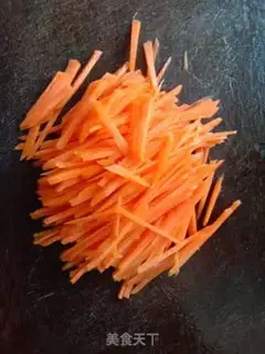 Make Carrot lilies step 4