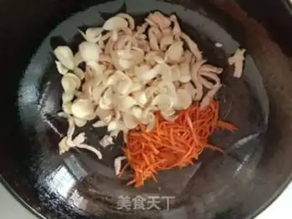 Make Carrot lilies step 7
