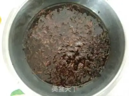 Make Plum-crunch step 1