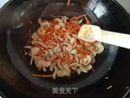 Make Carrot lilies step 8