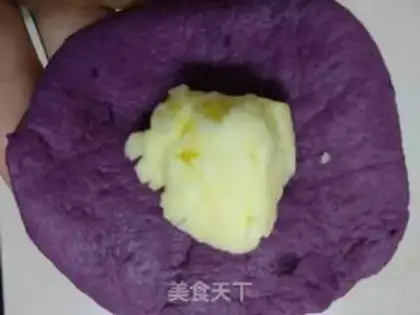 Make Potato cheese and flowers step 5