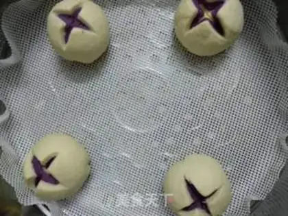 Make Potato cheese and flowers step 8