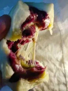 Make Potato cheese and flowers step 9