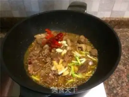 Make Red lentils duck step 5