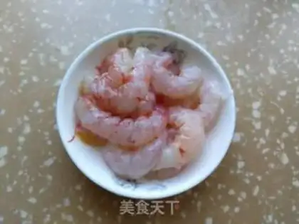 Make Corn pea shrimp step 0