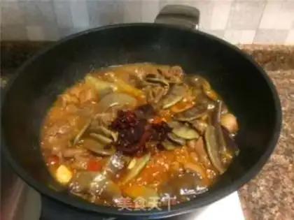 Make Red lentils duck step 9