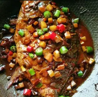 Make Red-burned goldfish step 7