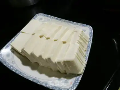 Make Water tofu step 1