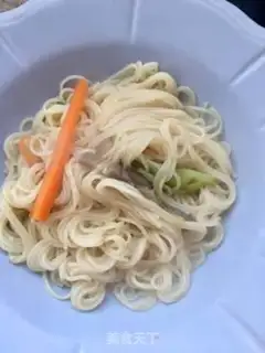 Make Hot soup noodles step 11