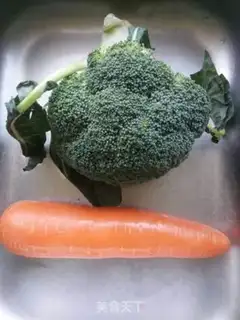 Make Carrot broccoli step 0
