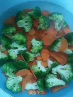 Make Carrot broccoli step 4