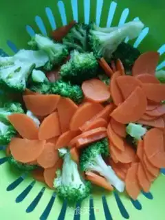 Make Carrot broccoli step 5