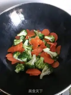 Make Carrot broccoli step 6