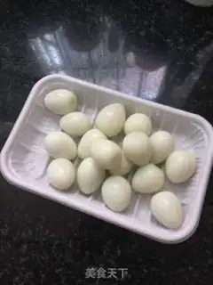 Make The quail egg meatballs step 0