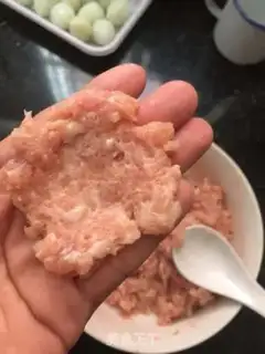 Make The quail egg meatballs step 2