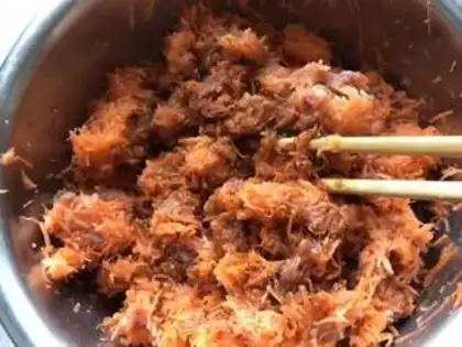 Make Lamb carrot dumplings step 8