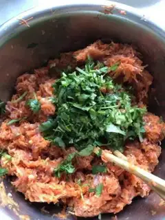 Make Lamb carrot dumplings step 9