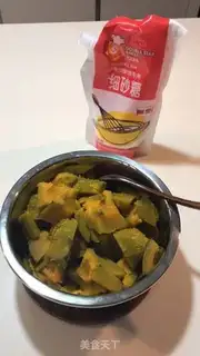 Make Pumpkin burst the bread step 0