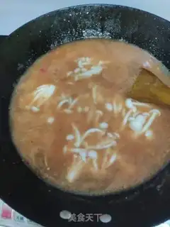 Make Tomato tofu mushroom soup step 5