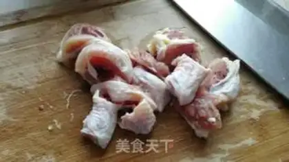 Make Tea mushroom chicken leg step 1