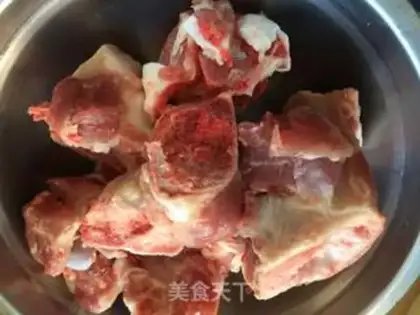 Make radish sea-band bone soup step 0