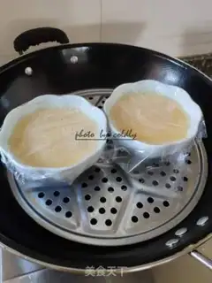 Make Meatwater steamed eggs step 2