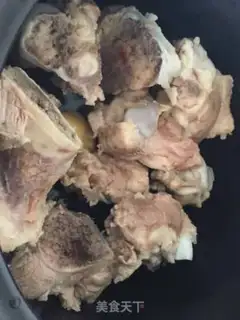 Make radish sea-band bone soup step 3